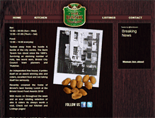 Tablet Screenshot of banktavern.com